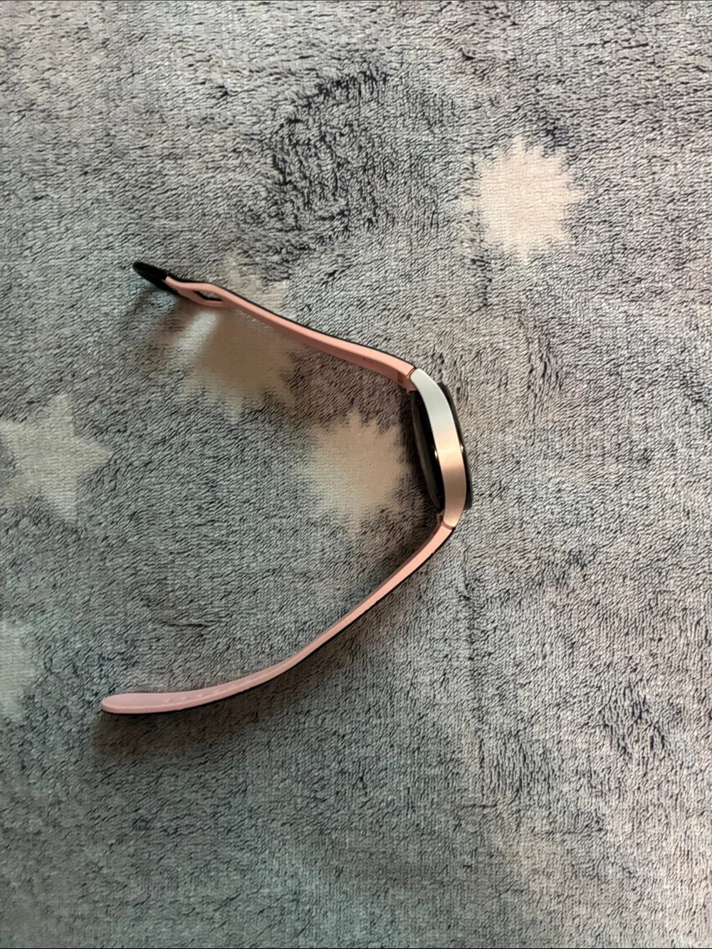 Samsung Watch 4 Black Smartwatch with Pink Floral Band